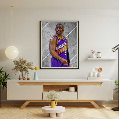Chris Paul Matte Paper Poster, Frames & Hanger
