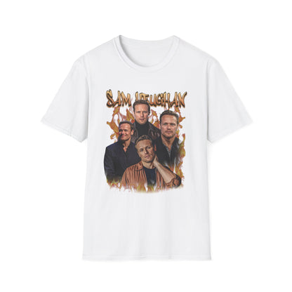 Sam Heughan Unisex Fan Gift T-Shirt  - Fan T-Shirt Premium Collection