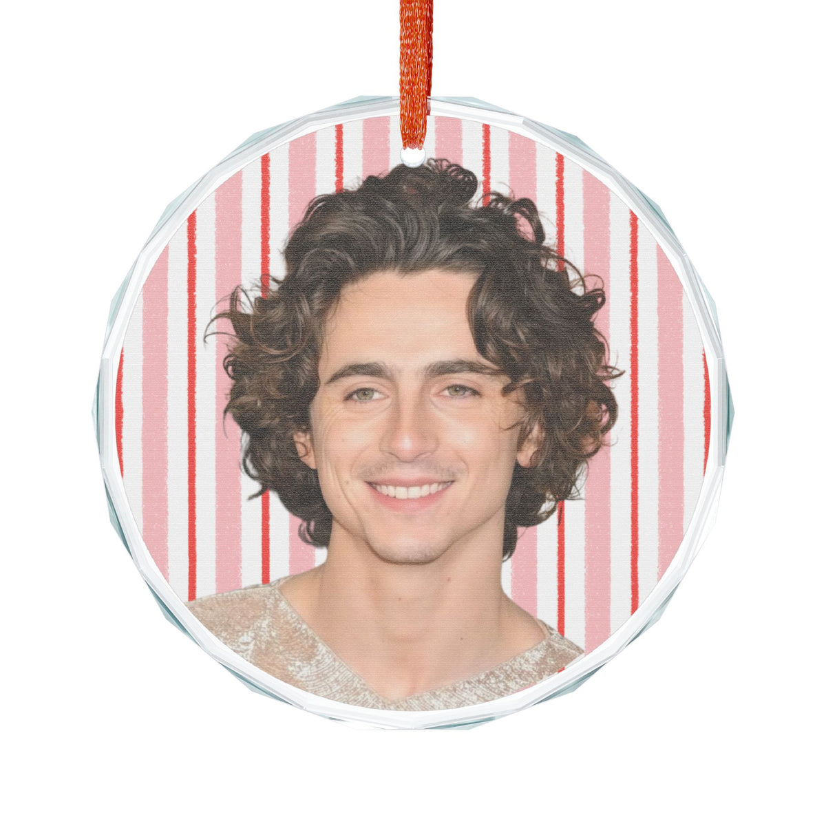 Timothée Chalamet Christmas Ornament | Celebrity Fan Gift Keepsake