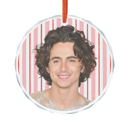 Timothée Chalamet Christmas Ornament | Celebrity Fan Gift Keepsake