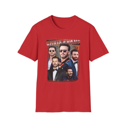 Chris Evans Art T-Shirt  - Fan T-Shirt Premium Collection