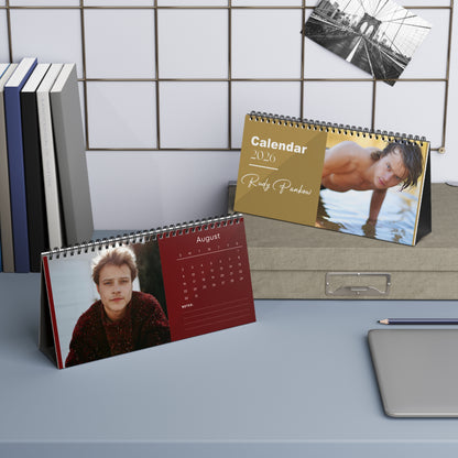 Rudy Pankow 2026 Desk Calendar | no to push
