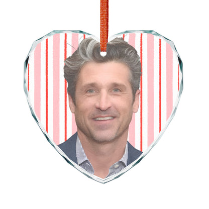Patrick Dempsey Christmas Ornament | Celebrity Fan Gift Keepsake