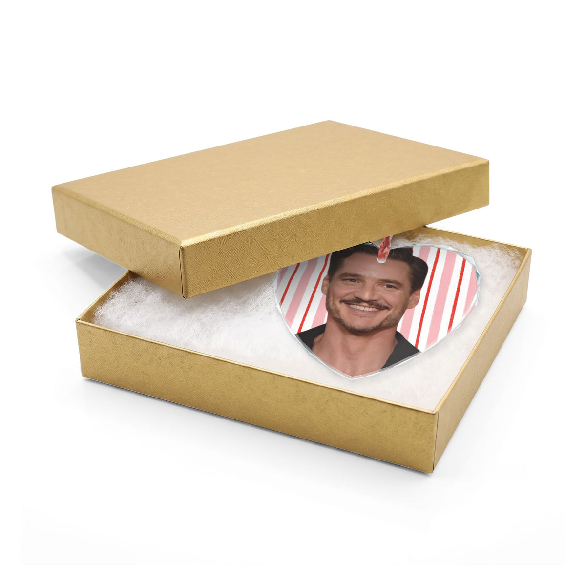 Pedro Pascal Christmas Ornament | Celebrity Fan Gift Keepsake