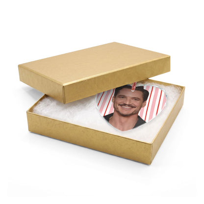 Pedro Pascal Christmas Ornament | Celebrity Fan Gift Keepsake