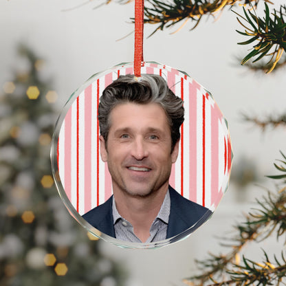 Patrick Dempsey Christmas Ornament | Celebrity Fan Gift Keepsake