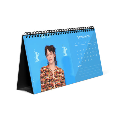 Kristen Stewart 2027 Desk Calendar Vol 3 | Spiral Bound Photo Calendar | Fan Gift