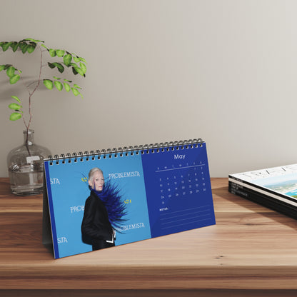Tilda Swinton 2026 Desk Calendar | Elegant Celebrity Photo Calendar | Art & Film Icon Gift