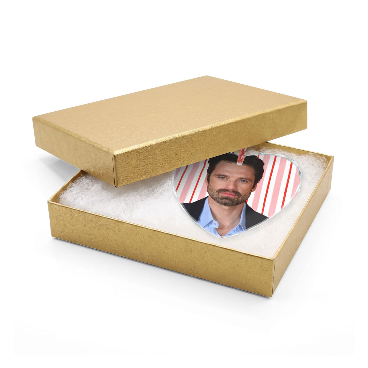 Sebastian Stan Christmas Ornament | Celebrity Fan Gift Keepsake
