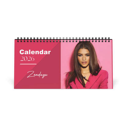 Zendaya 2026 Desk Calendar | Stylish Hollywood Star | Celebrity Gift for FansMovie  TV Decor | Celebrity Planner