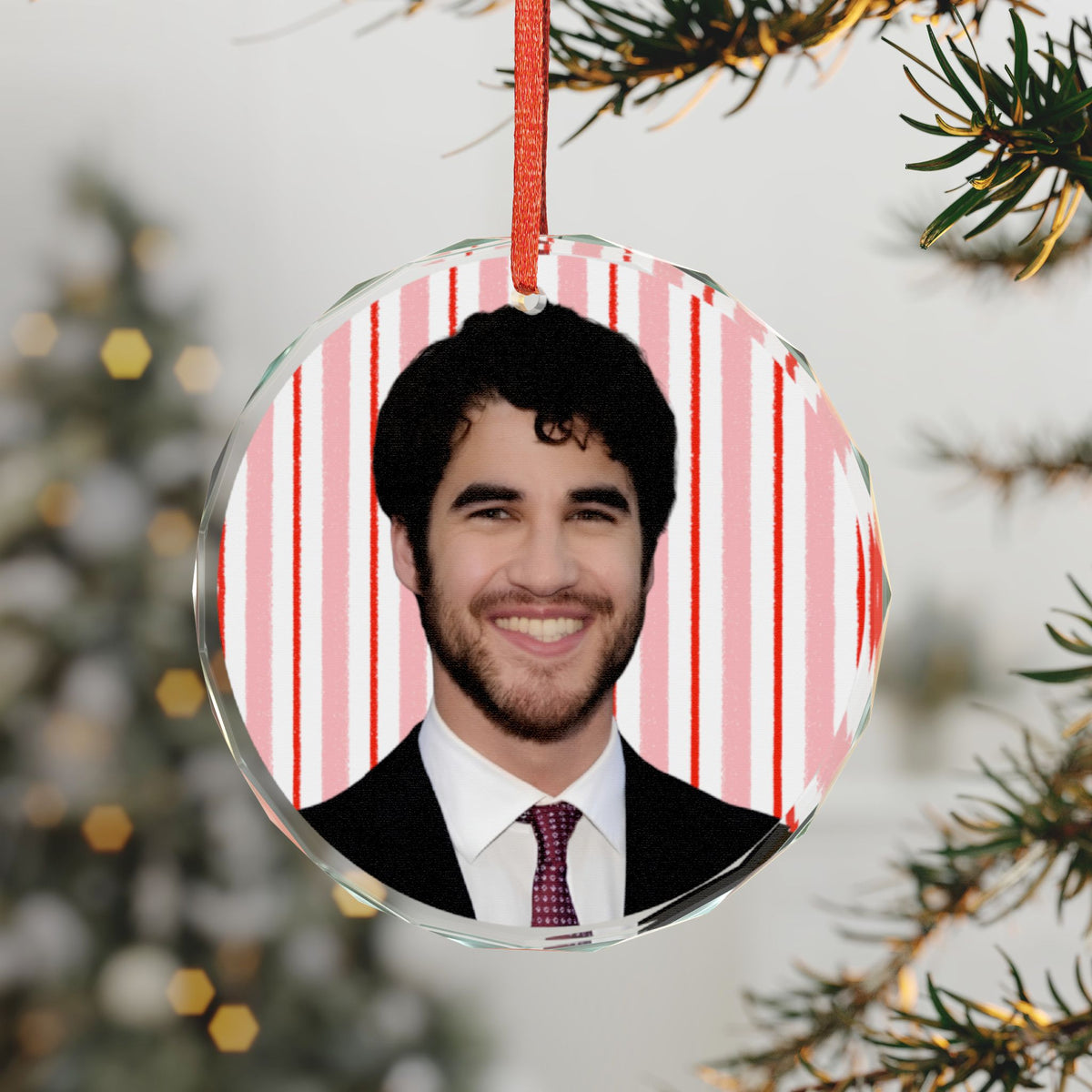 Darren Barnet Christmas Ornament | Celebrity Fan Gift Keepsake