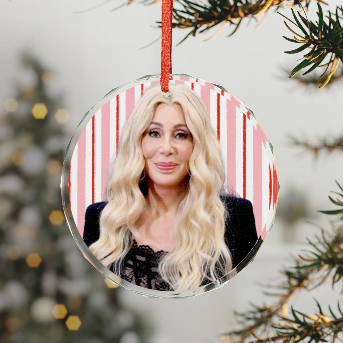 Cher Christmas Ornament | Celebrity Fan Gift Keepsake