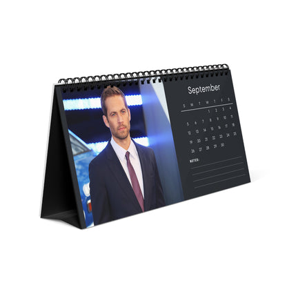 Paul Walker 2027 Desk Calendar Vol 3 | Spiral Bound Photo Calendar | Fan Gift