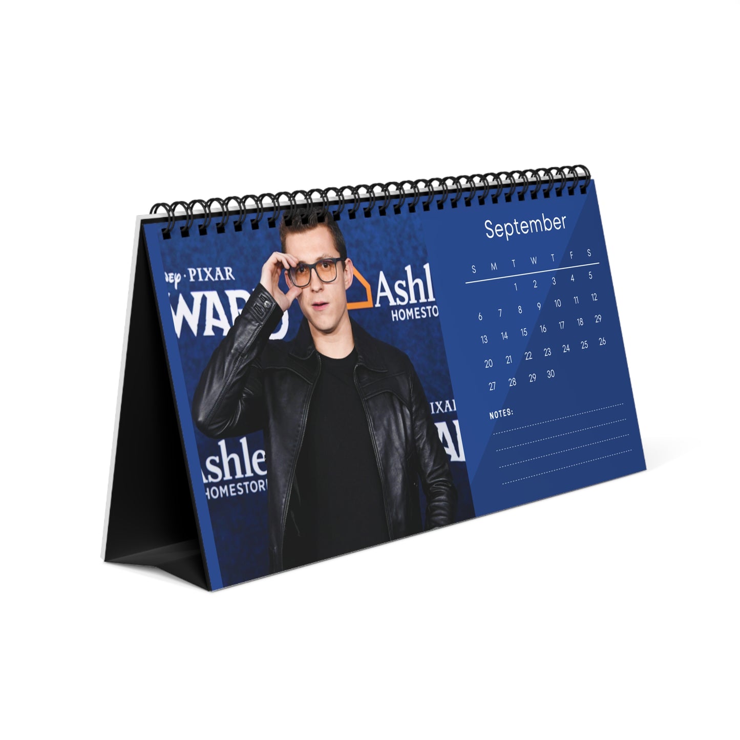 Tom Holland 2026 Desk Calendar - DONT PUSH