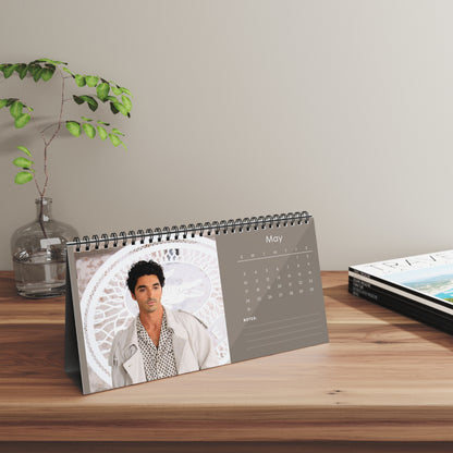 Taylor Zakhar Perez 2026 Desk Calendar | Premium Spiral Bound Celebrity Photo Calendar | High-Quality Fan Gift & Desk Décor