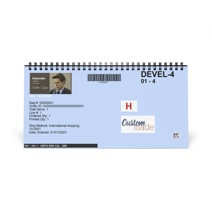 Willem Dafoe 2026 Desk Calendar | Hollywood Legend | Actor Gift for Movie Fans