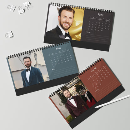 Chris Evans 2026 Desk Calendar dont activate