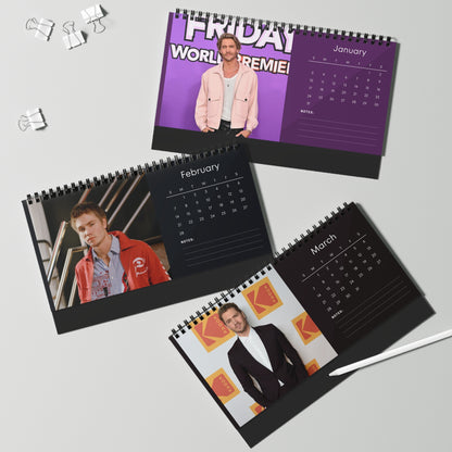 Chad Michael Murray 2027 Desk Calendar Vol 3 | Spiral Bound Photo Calendar | Fan Gift