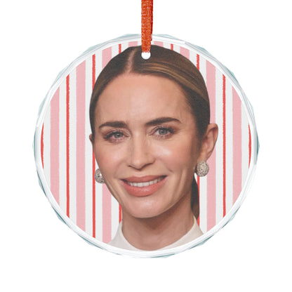 Emily Blunt Christmas Ornament | Celebrity Fan Gift Keepsake