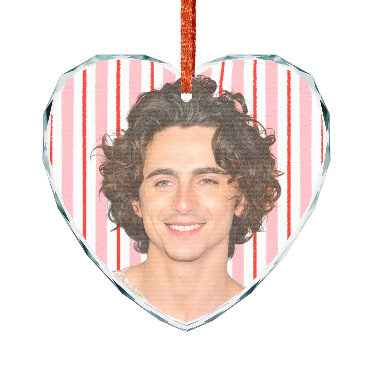 Timothée Chalamet Christmas Ornament | Celebrity Fan Gift Keepsake