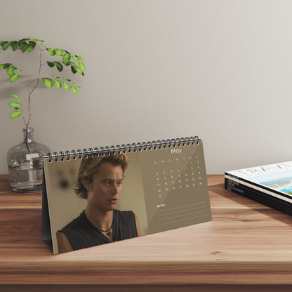Rudy Pankow 2026 Desk Calendar | no to push