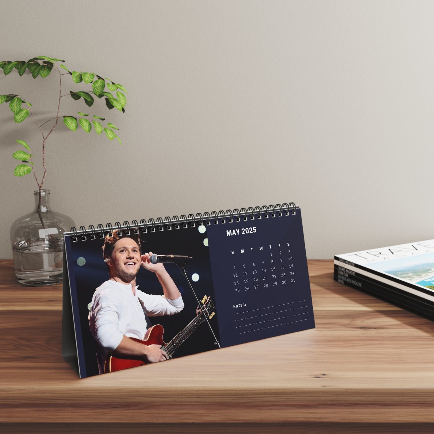 Niall Horan 2024 Desk Calendar | Niall Horan Calendar | Fan Gift