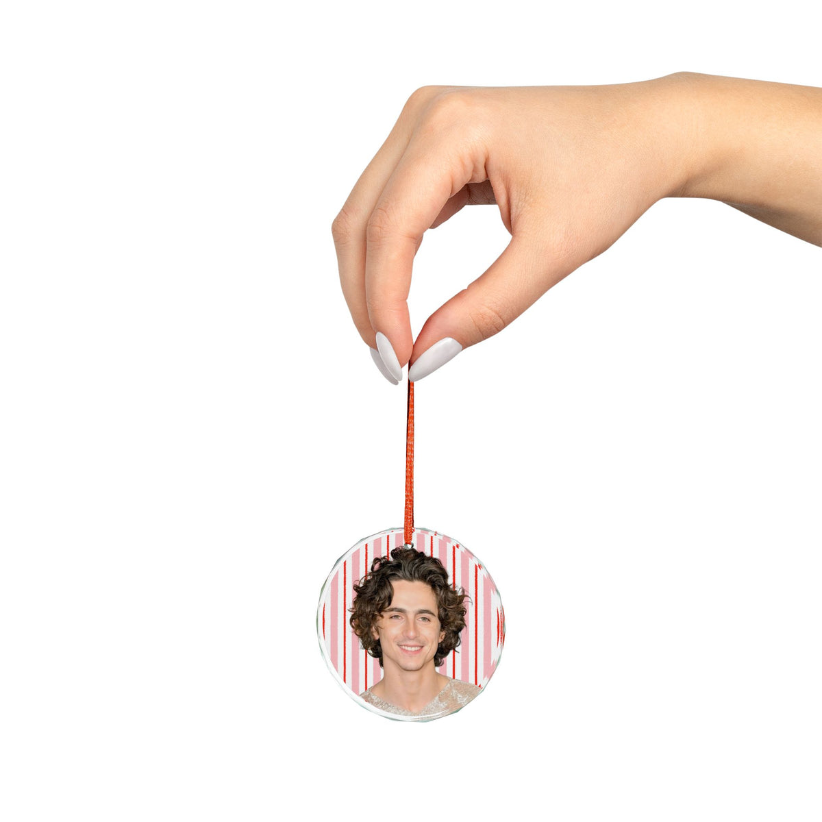 Timothée Chalamet Christmas Ornament | Celebrity Fan Gift Keepsake