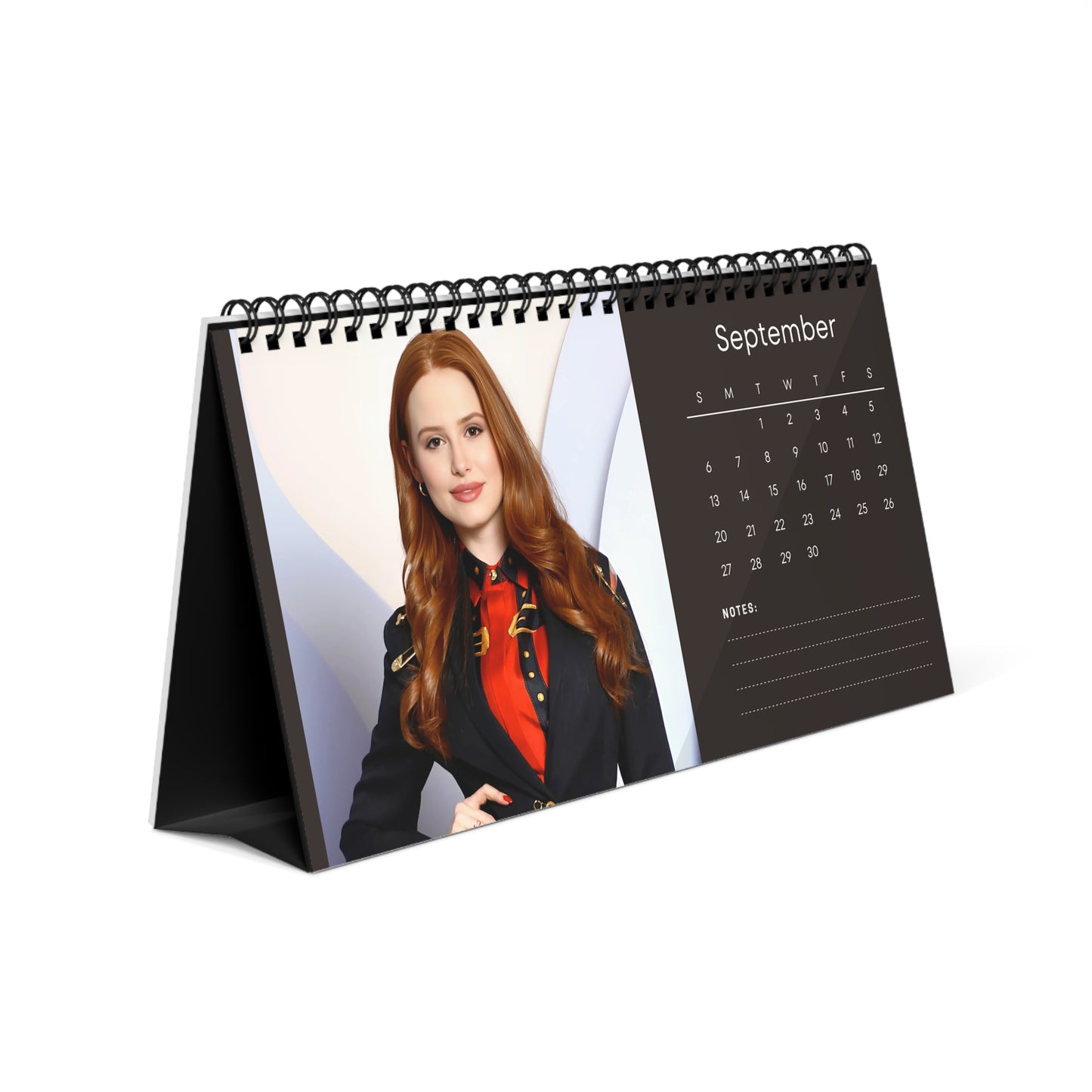 Madelaine Petsch 2026 Desk Calendar | Premium Spiral Bound Celebrity Photo Calendar | Stylish Collectible Gift for Fans & Desk Décor