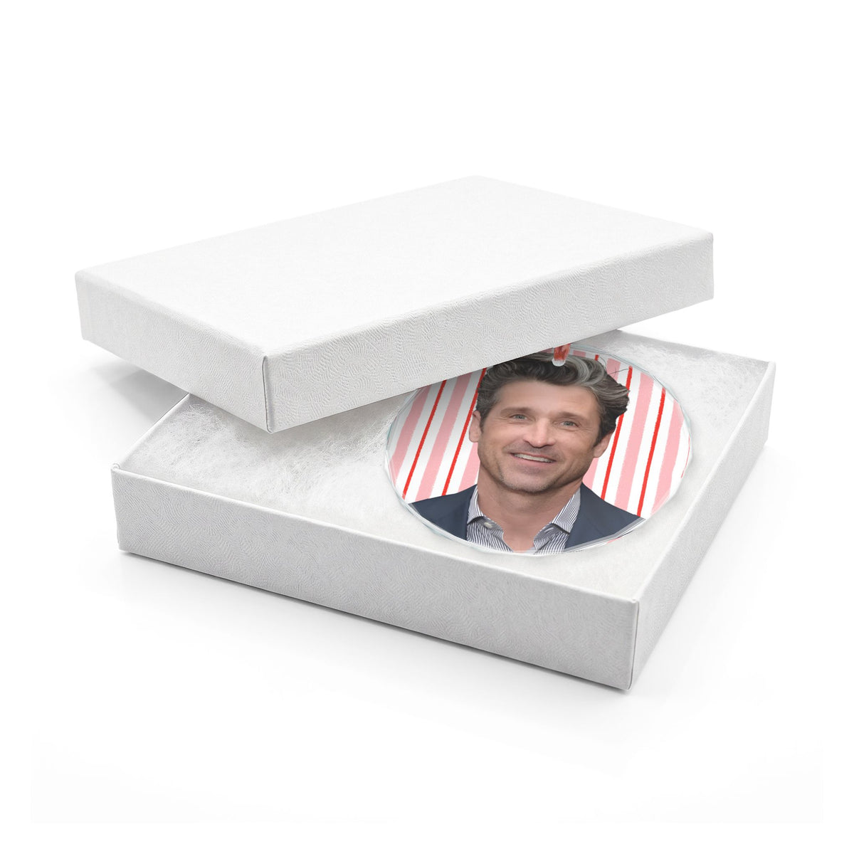 Patrick Dempsey Christmas Ornament | Celebrity Fan Gift Keepsake