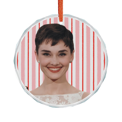 Audrey Hepburn Christmas Ornament | Celebrity Fan Gift Keepsake