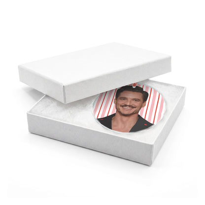 Pedro Pascal Christmas Ornament | Celebrity Fan Gift Keepsake
