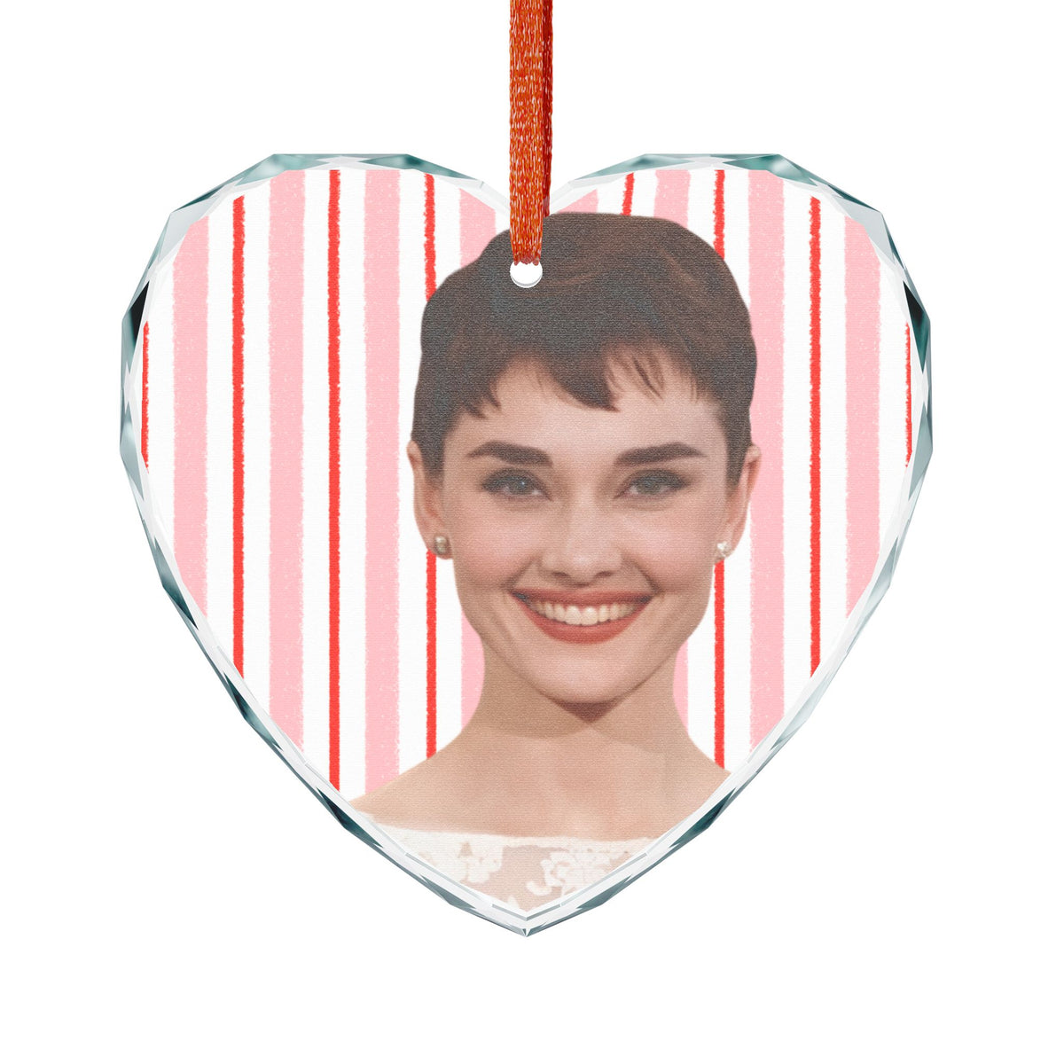 Audrey Hepburn Christmas Ornament | Celebrity Fan Gift Keepsake