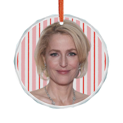 Gillian Anderson Christmas Ornament | Celebrity Fan Gift Keepsake