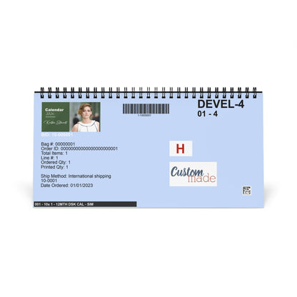 Kristen Stewart 2026 Desk Calendar | Twilight & Spencer Actress | Celebrity Gift | Office Decor