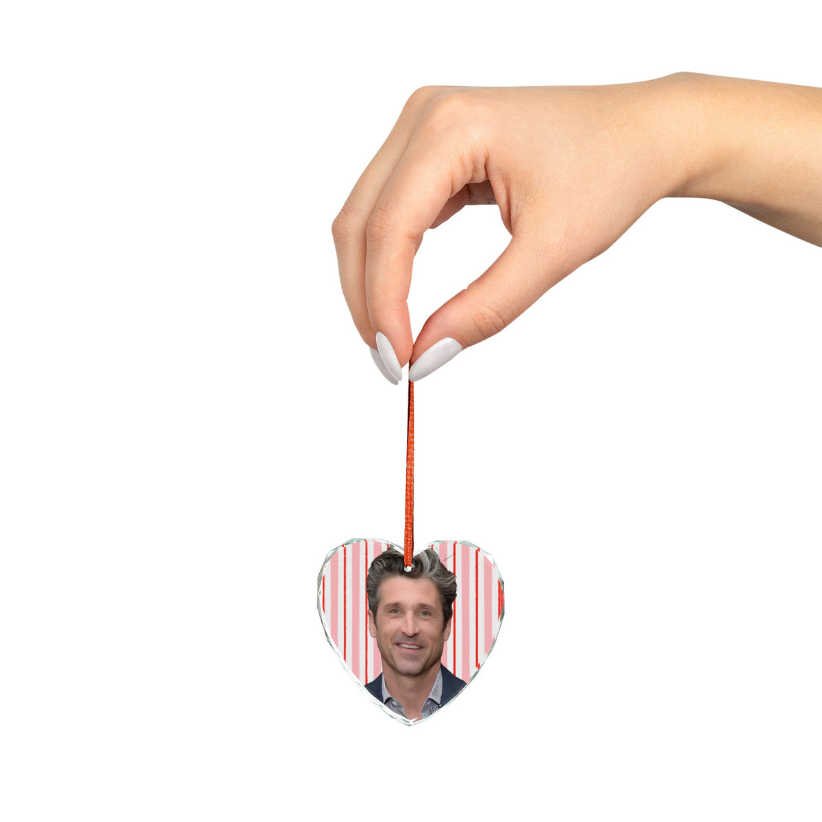 Patrick Dempsey Christmas Ornament | Celebrity Fan Gift Keepsake
