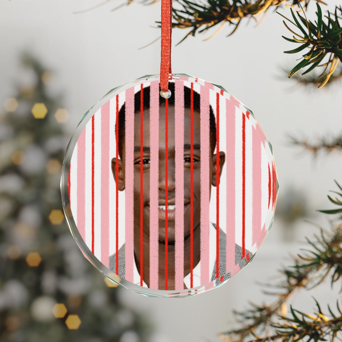 Damson Idris Christmas Ornament | Celebrity Fan Gift Keepsake