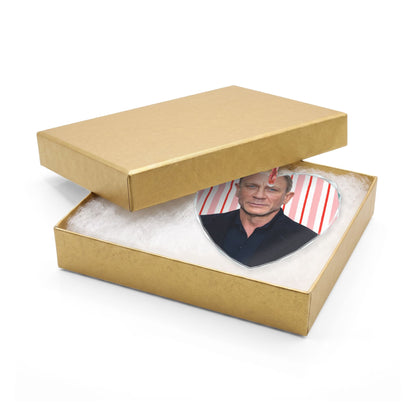 Daniel Craig Christmas Ornament | Celebrity Fan Gift Keepsake