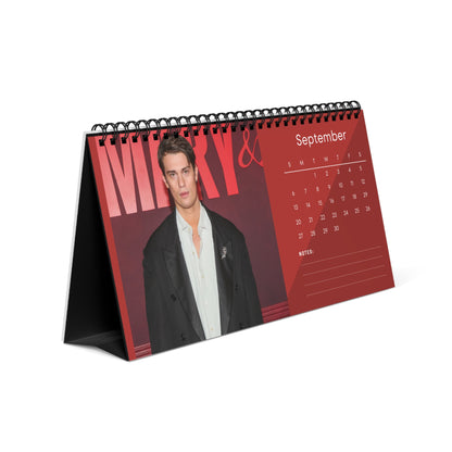 Nicholas Galitzine 2025 Desk Calendar - Dont Push