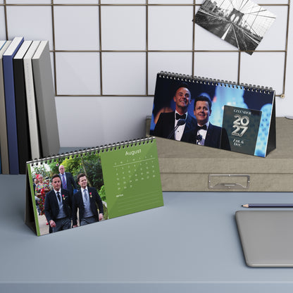 Ant & Dec 2027 Desk Calendar Vol 3 | Spiral Bound Photo Calendar | Fan Gift
