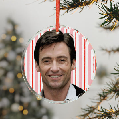Hugh Jackman Christmas Ornament | Celebrity Fan Gift Keepsake