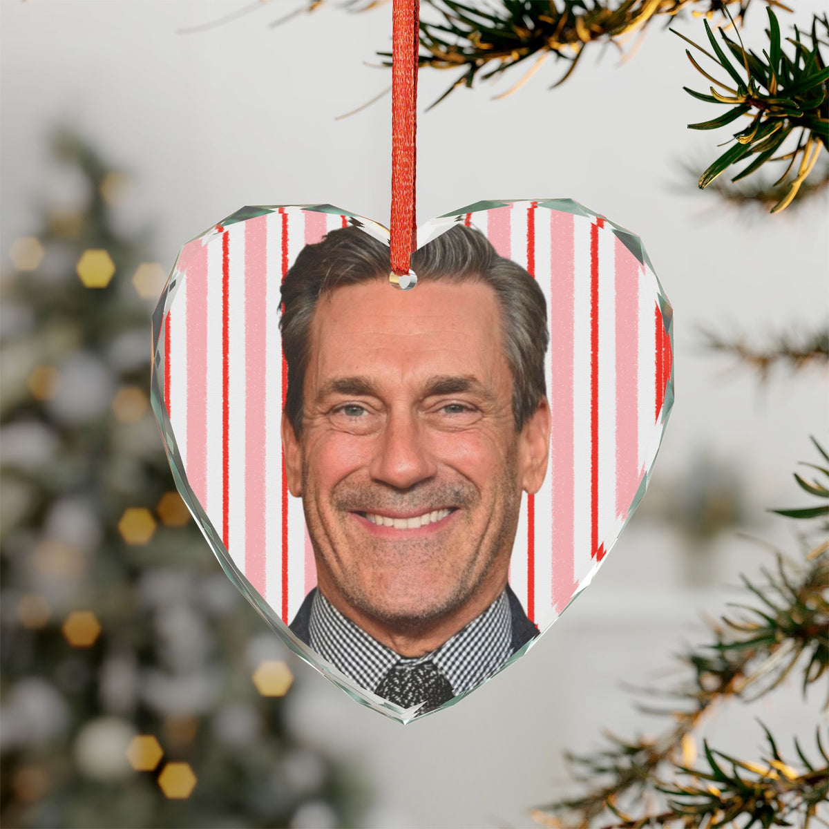 Jon Hamm Christmas Ornament | Celebrity Fan Gift Keepsake