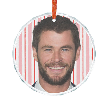 Chris Hemsworth Christmas Ornament | Celebrity Fan Gift Keepsake