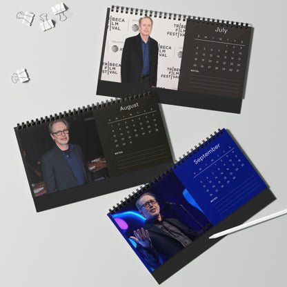 Steve Buscemi 2027 Desk Calendar | Spiral Bound Photo Calendar | Fan Gift