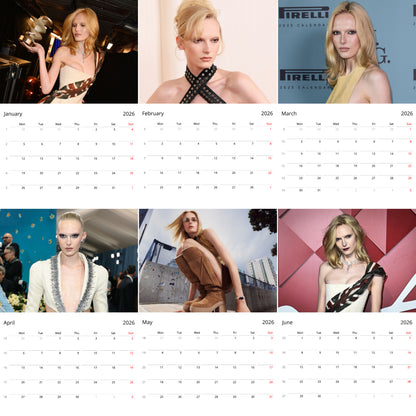 Alex Consani 2026 Wall Calendar (Large Calendar) – Fashion Icon Gift, Premium Wall Art