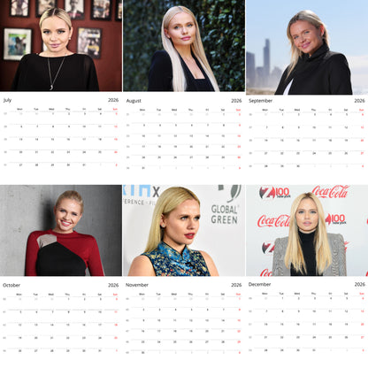 Alli Simpson 2026 Wall Calendar (Large Calendar) – Celebrity Fan Gift, Premium Wall Art