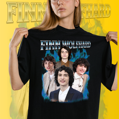 Finn Wolfhard Art T-Shirt  - Fan T-Shirt Premium Collection