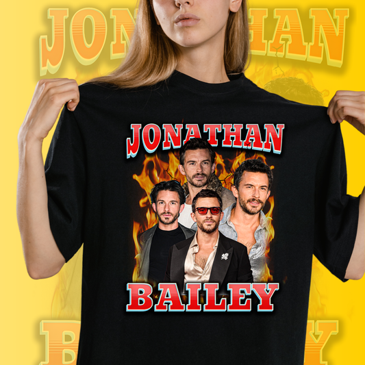 Jonathan Bailey Art T-Shirt  - Fan T-Shirt Premium Collection
