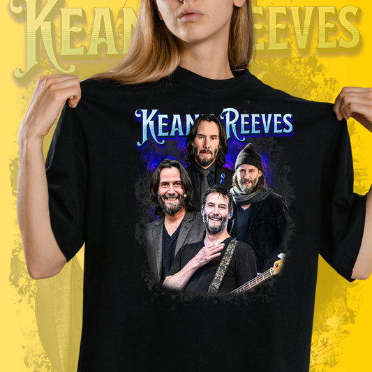 Keanu Reeves Art T-Shirt  - Fan T-Shirt Premium Collection