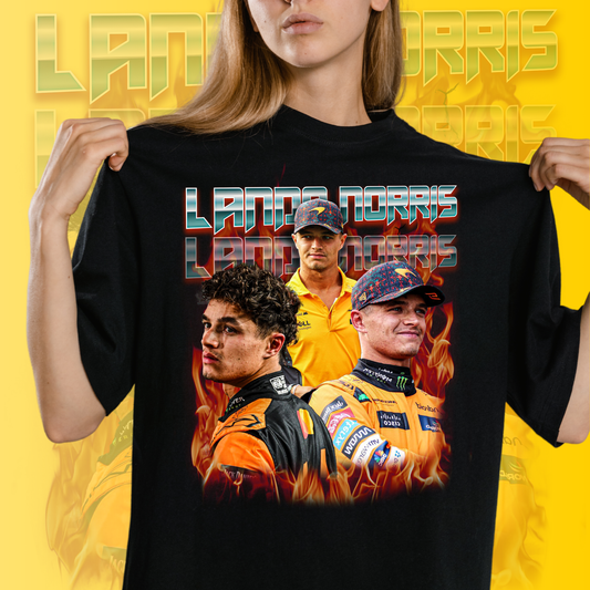 Lando Norris Art T-Shirt  - Fan T-Shirt Premium Collection