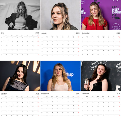 Maisy Stella 2026 Wall Calendar (Large Calendar) – Celebrity Fan Gift, Premium Wall Art